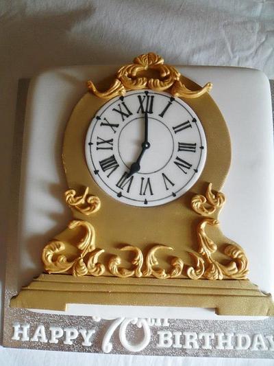 Tick tock - Cake by Marie 2 U Cakes  on Facebook
