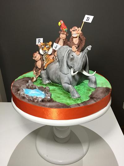 animals cake  - Cake by Tuba Fırat