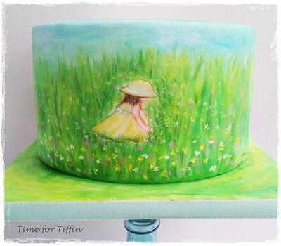 Abby in the Meadow  - Cake by Time for Tiffin 