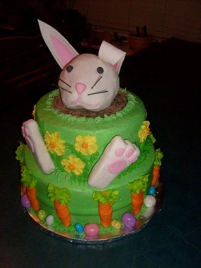 Easter Bunny - Cake by Pamela