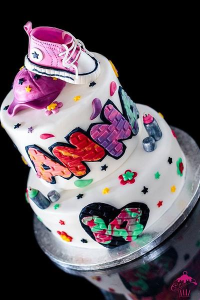 Hip hop style cake - Cake by Estro Creativo