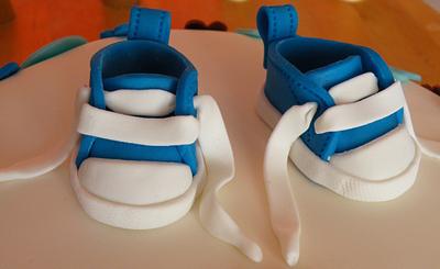 Baby sneakers - Cake by bolosdocesecompotas