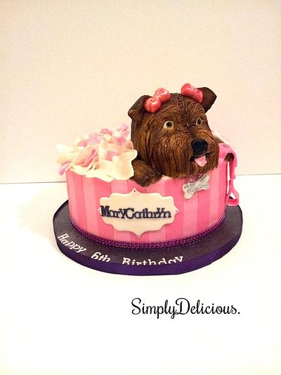 Puppy Cake - Cake by Simply Delicious Cakery