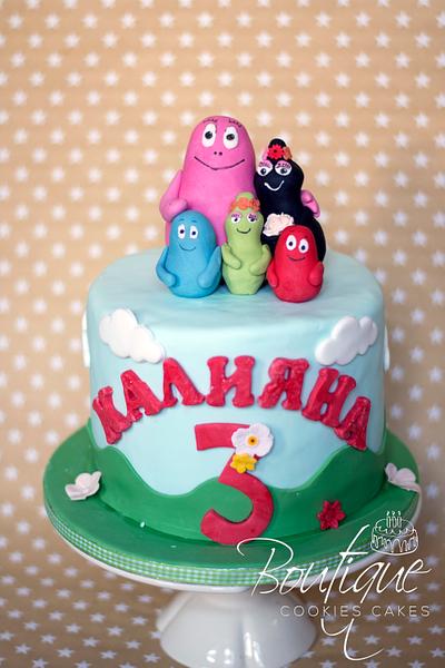 Barbapapa cake - Cake by Boutique Cookies Cakes