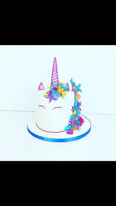 Unicorn of the sea - Cake by Cindy Sauvage 