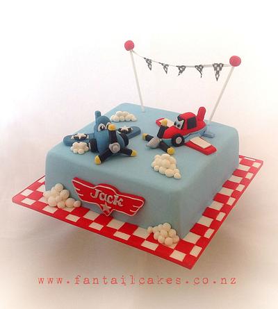 Planes Cake For Jack - Cake by Fantail Cakes