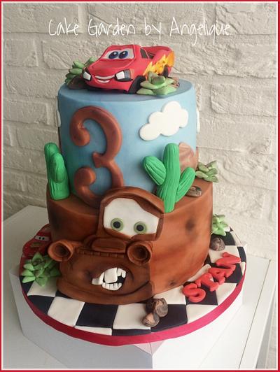 Cars cake - Cake by Cake Garden 