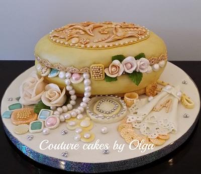 Jewelry box BD cake - Cake by Couture cakes by Olga