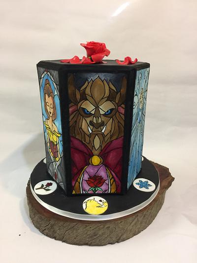 Stained Glass Disney - Cake by The Painted Cake