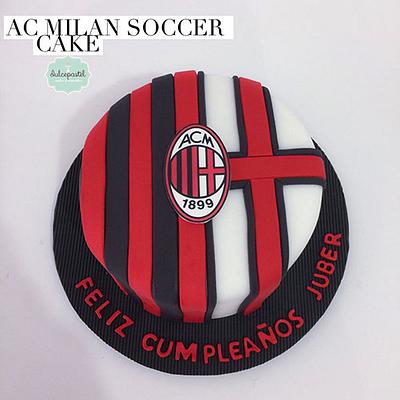 Torta del AC Milan Cake - Cake by Dulcepastel.com