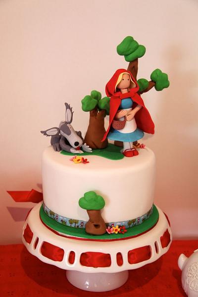 Little Red Riding Hood Cake - Cake by Lorelei