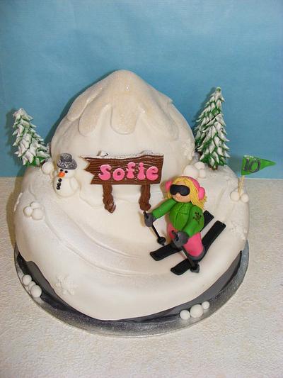 Winter Sports! - Cake by Karen Dodenbier