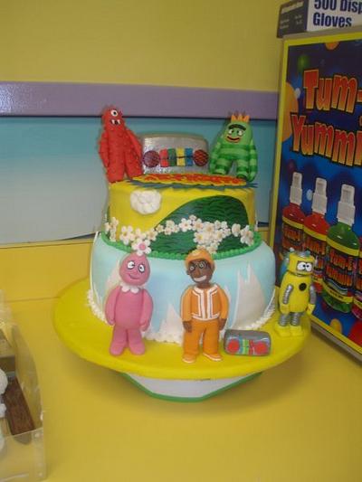Yo Gabba Gabba 1st Birthday Cake  - Cake by Teresa
