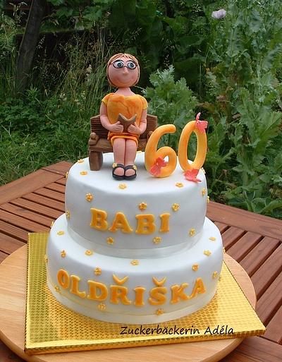 60th Birthday cake - Cake by Adéla