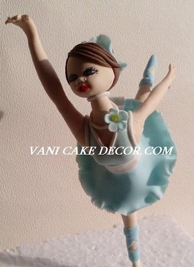 Ballerina  - Cake by Vani