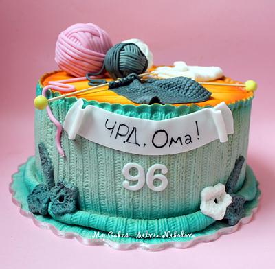Knitting Cake - Cake by marulka_s