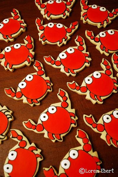 Don't be crabby! - Cake by Loren Ebert