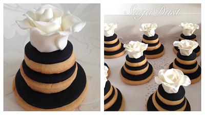 Chanel inspired Cookie Stack - Cake by Mary @ SugaDust