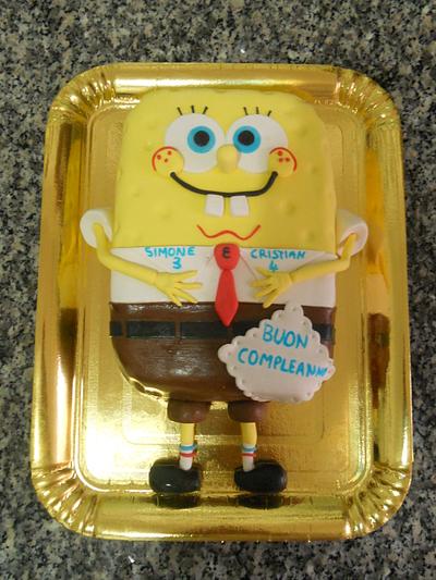 cake spongebob  - Cake by Littlesweety cake