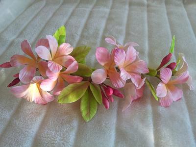 A branch with blossoms  - Cake by Bistra Dean 