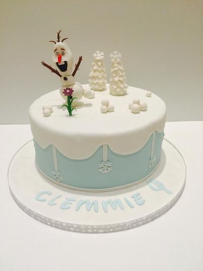 Olaf - Cake by lesley hawkins