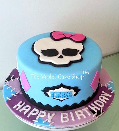 Simple MONSTER HIGH Cake - Cake by Violet - The Violet Cake Shop™