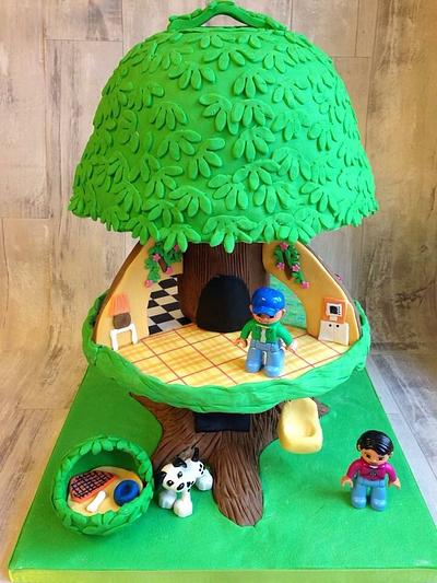 Treehouse cake / childhood memories  - Cake by Daisycupcake