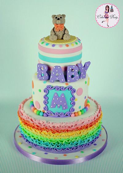 Gender Reveal Cake - Cake by Dusty
