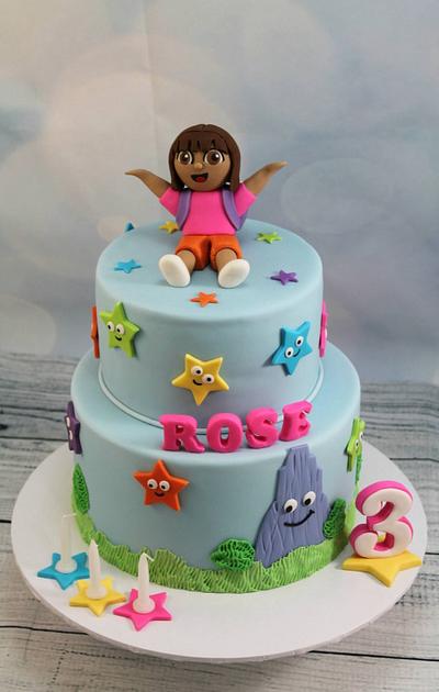 Dora the explorer - Cake by Kake Krumbs