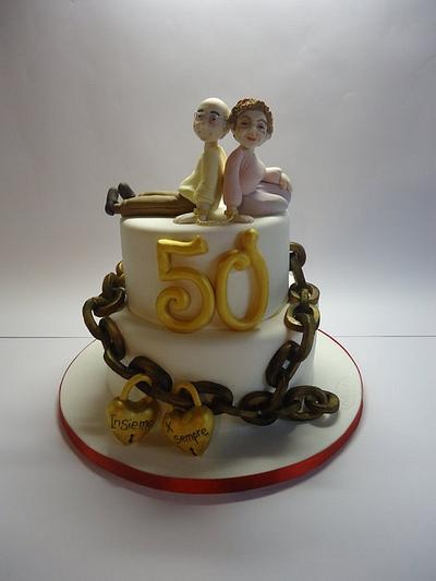 50 years together - Cake by Diletta Contaldo