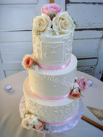 Blush Pink - Cake by Susie Villa-Soria