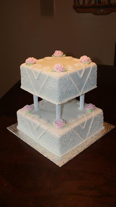 40th anniversary cake - Cake by paula0712