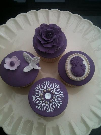 Wedding cupcake samplers - Cake by Swirly sweet