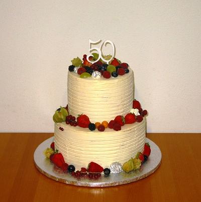 Buttercream birthday cake  - Cake by Framona cakes ( Cakes by Monika)