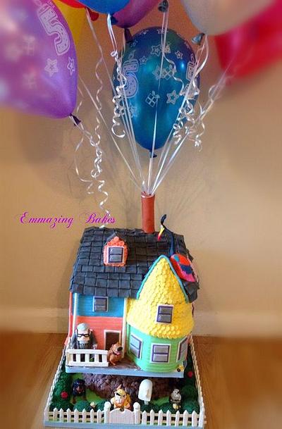 Up floating house cake - Cake by Emmazing Bakes