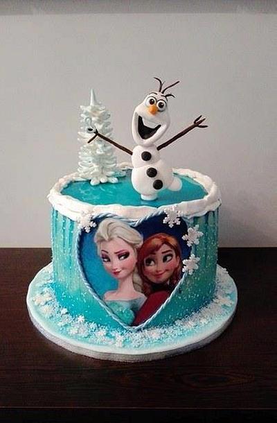 Frozen cake - Cake by Geri