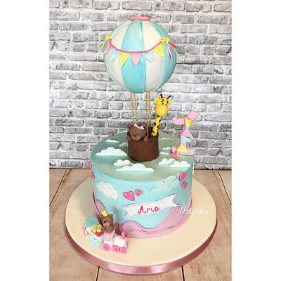 Hot air ballon cake - Cake by Llady