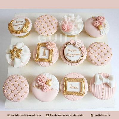 Romantic Cupcakes - Cake by Guilt Desserts