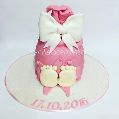 Baby shower cake - Cake by Vanilla bean cakes Cyprus