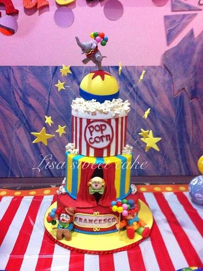 Circus cake - Cake by Elisabethf