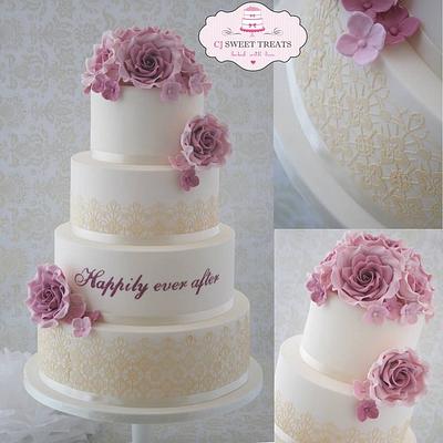 Happily Ever After - Cake by cjsweettreats