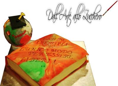Graduation cake - Cake by sara__11