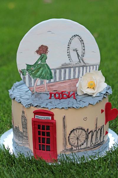 A dream named London... - Cake by Vesela Jekova