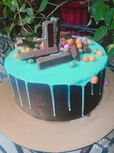 Choklate driping cake - Cake by Manncake13