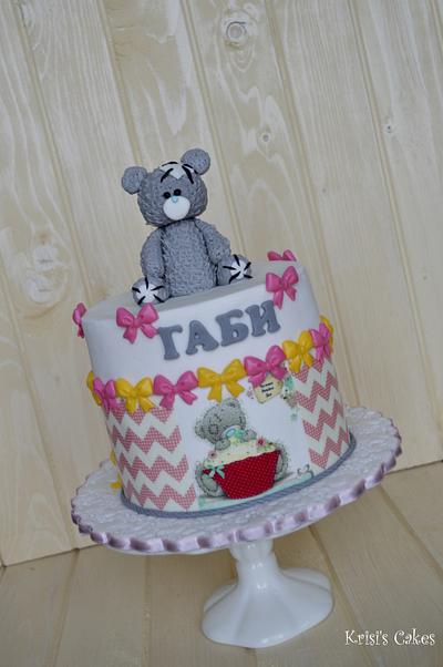 Cake teddy bear - Cake by KRISICAKES