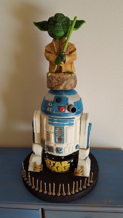 star wars cake - Cake by Artcakefondant
