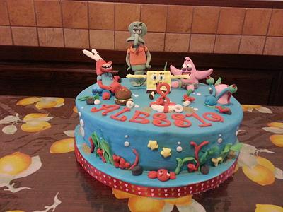 Spongebob cake - Cake by Sabrysweetcakes