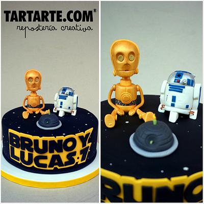 Star Wars Cake for twins - Cake by TARTARTE
