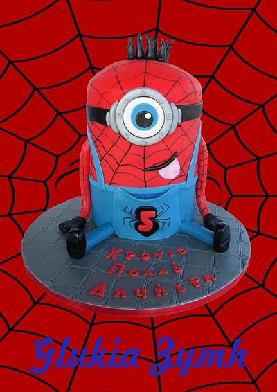 Spider - Minion Cake - Cake by Morfoula