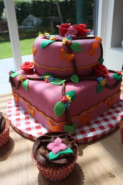 pip style cake - Cake by marieke